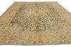 7 x 9 - Blue Antique Persian Tabriz Rug - 79927