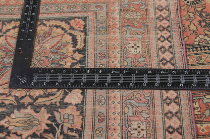 10 x 13 - Pink Antique Persian Kashan Rug - 79928