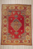 10 x 14 - Red Antique Turkish Oushak Rug - 79930