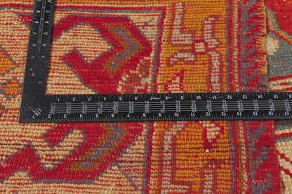 10 x 14 - Red Antique Turkish Oushak Rug - 79930
