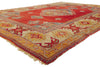 10 x 14 - Red Antique Turkish Oushak Rug - 79930