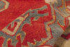 10 x 14 - Red Antique Turkish Oushak Rug - 79930