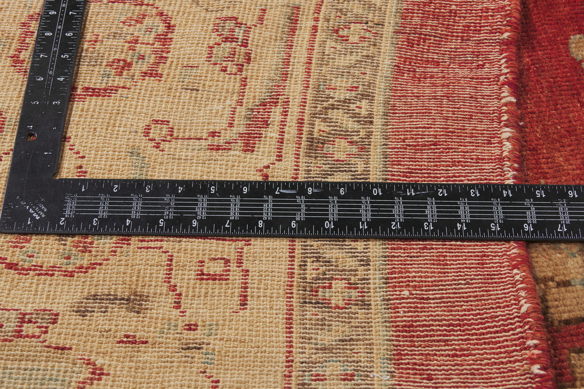 14 x 15 - Red Vintage Persian Sultanabad Rug - 79931