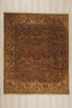 8 x 10 - Brown Vintage Indian Oushak Rug - 79934