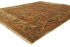 8 x 10 - Brown Vintage Indian Oushak Rug - 79934