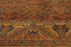 8 x 10 - Brown Vintage Indian Oushak Rug - 79934