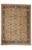 9 x 12 - Tan Vintage Pakistani Mahal Rug - 79943