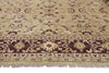 9 x 12 - Tan Vintage Pakistani Mahal Rug - 79943