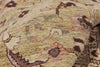 9 x 12 - Tan Vintage Pakistani Mahal Rug - 79943