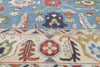 10 x 14 - Blue Vintage Indian Oushak Rug - 79944