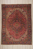 9 x 12 - Red Antique Persian Heriz Rug - 79945