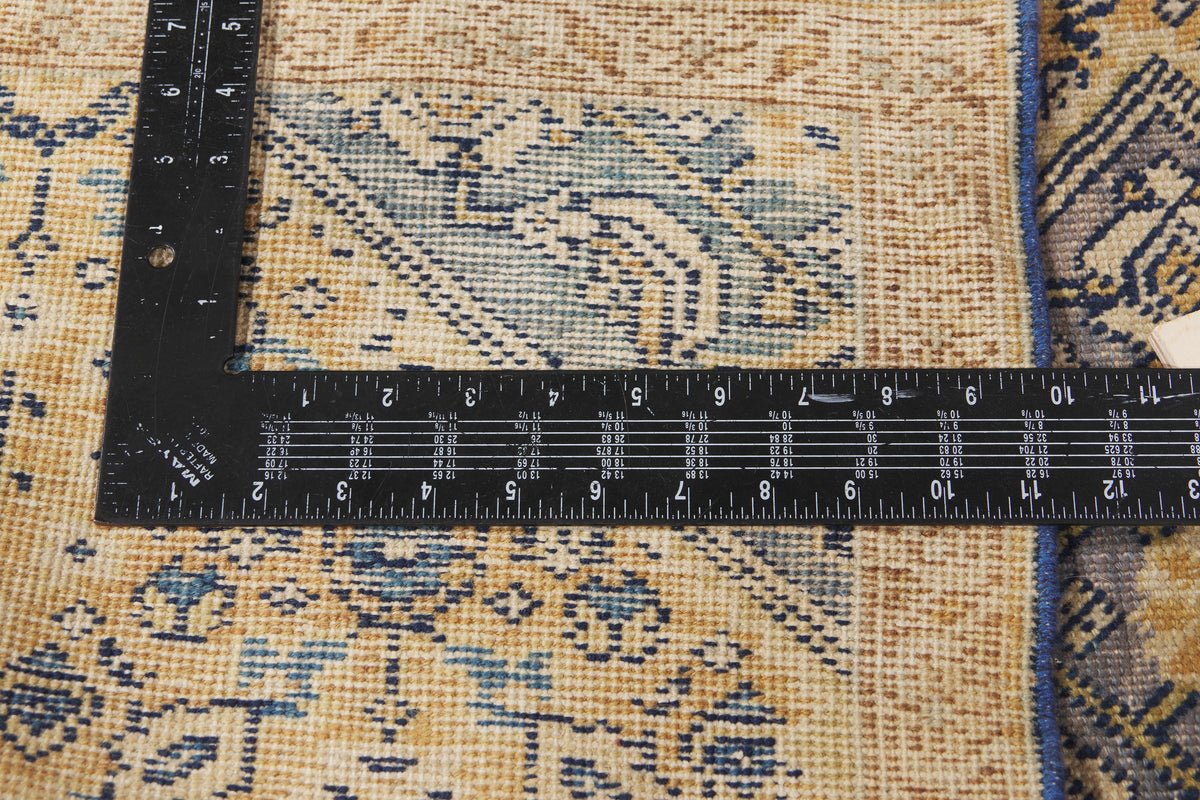 3 x 6 - Gold Antique Persian Mahal Rug - 79946