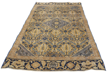 3 x 6 - Gold Antique Persian Mahal Rug - 79946