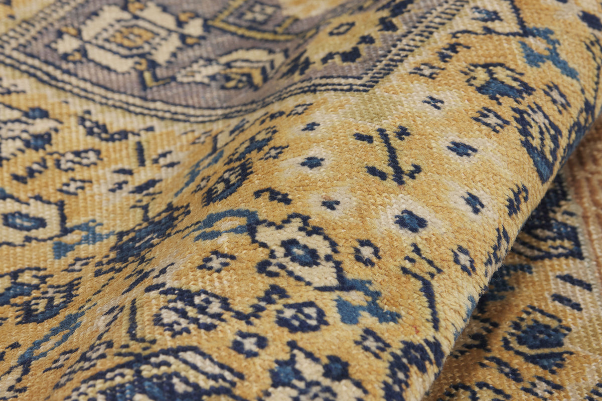 3 x 6 - Gold Antique Persian Mahal Rug - 79946