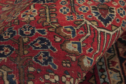 3 x 5 - Red Antique Persian Sarouk Rug - 79948