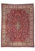 11 x 14 - Red Vintage Persian Mahal Rug - 79949