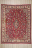 11 x 14 - Red Vintage Persian Mahal Rug - 79949