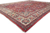 11 x 14 - Red Vintage Persian Mahal Rug - 79949