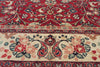 11 x 14 - Red Vintage Persian Mahal Rug - 79949