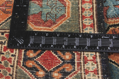 2 x 3 - Navy Blue Vintage Pakistani Kazak Rug - 79950