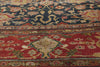 14 x 18 - Navy Blue Antique Persian Sultanabad Rug - 79951