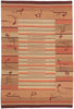 ​7 x 10 Laila Karttunen Vintage Finnish Flatweave Rug 78466
