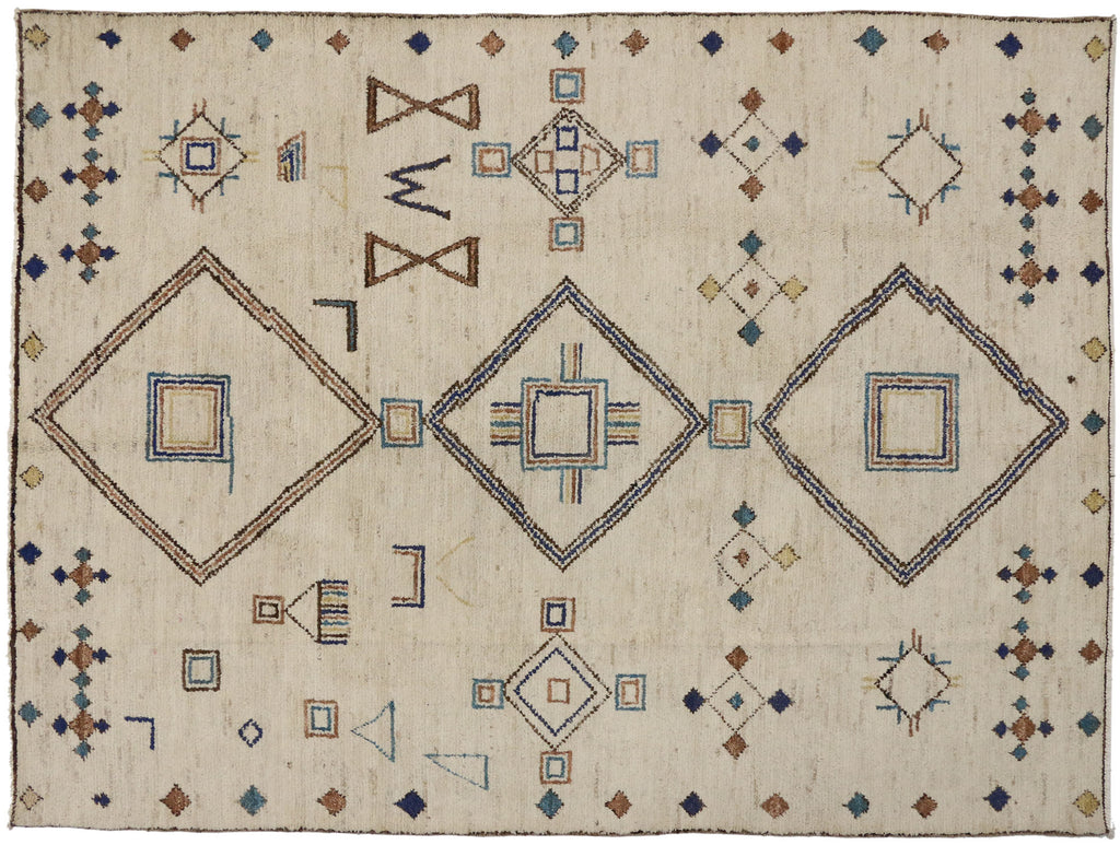 9 x 12 Contemporary Moroccan Rug 80202