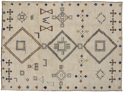 9 x 12 Contemporary Moroccan Rug 80202