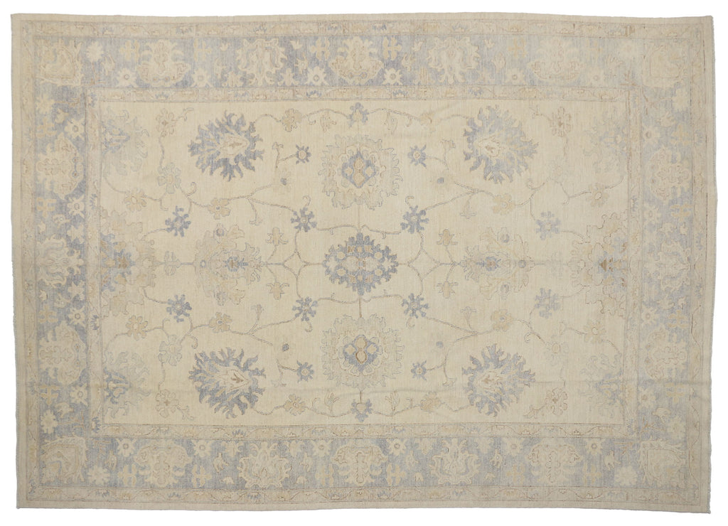 10 x 14 Modern Oushak Style Rug 80212