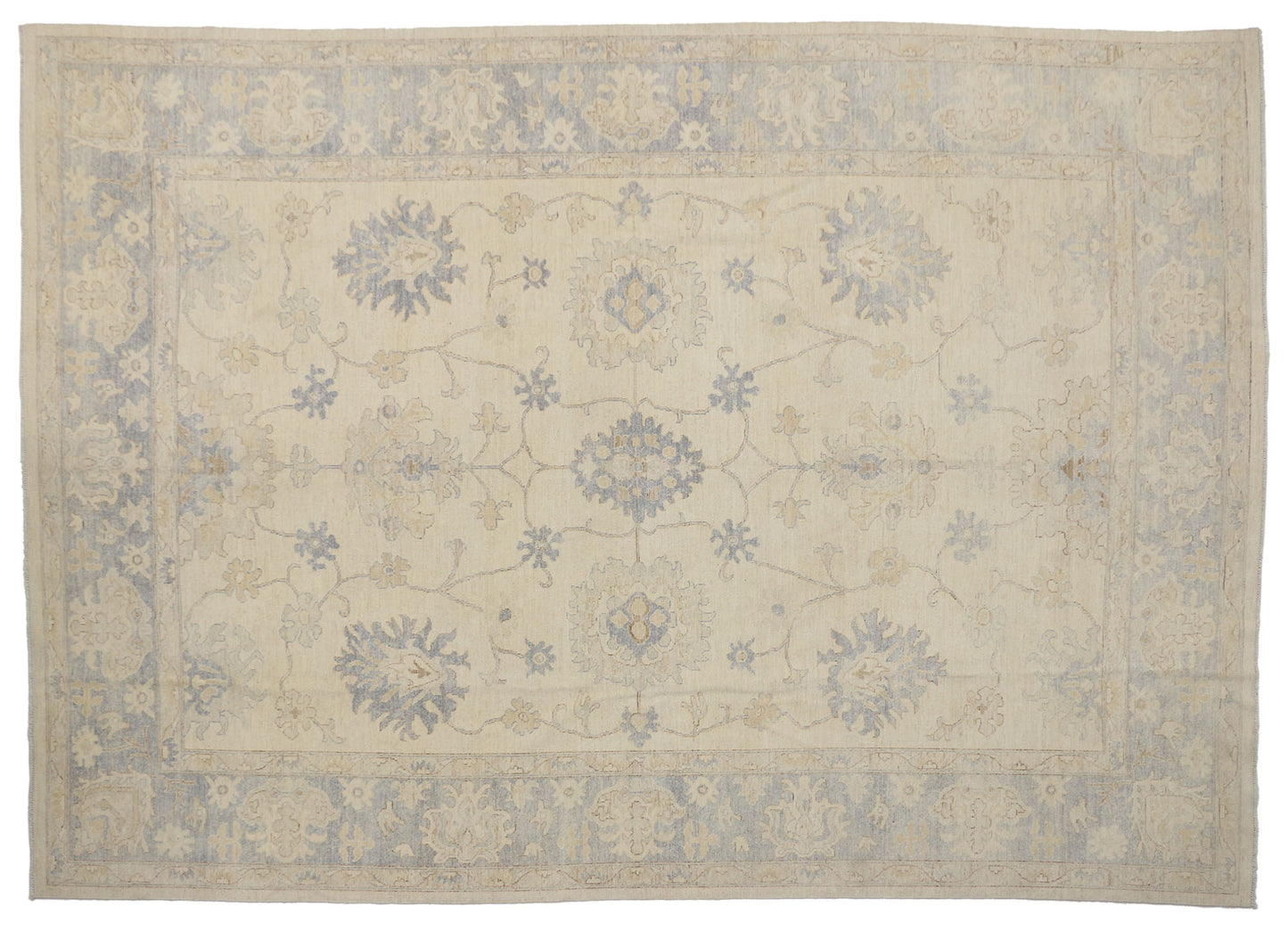 10 x 14 Modern Oushak Style Rug 80212