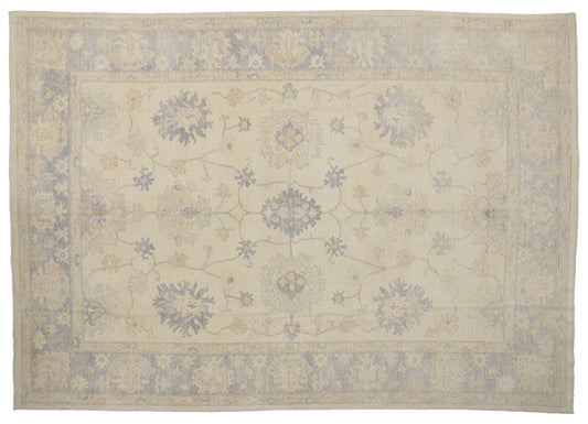 10 x 14 Modern Oushak Style Rug 80212