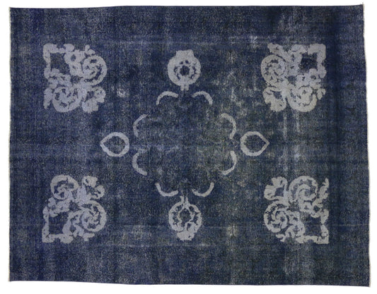 10 x 12 Vintage Overdyed Rug 80233