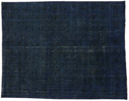 10 x 13 Vintage Overdyed Rug 80234