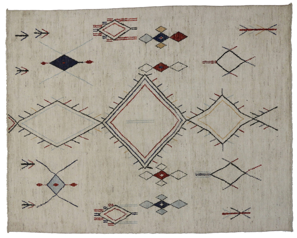 10 x 13 Contemporary Moroccan Rug 80262