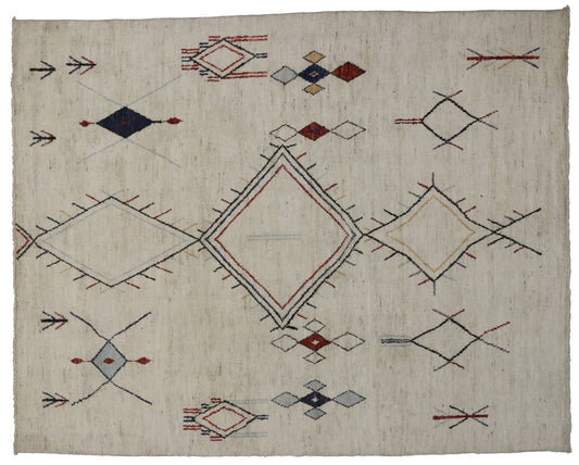 10 x 13 Contemporary Moroccan Rug 80262
