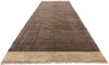 4 x 13 - Brown Pakistani Moroccan Rug - 80461
