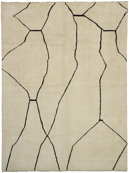 10 x 14 Modern Moroccan Area Rug 80514