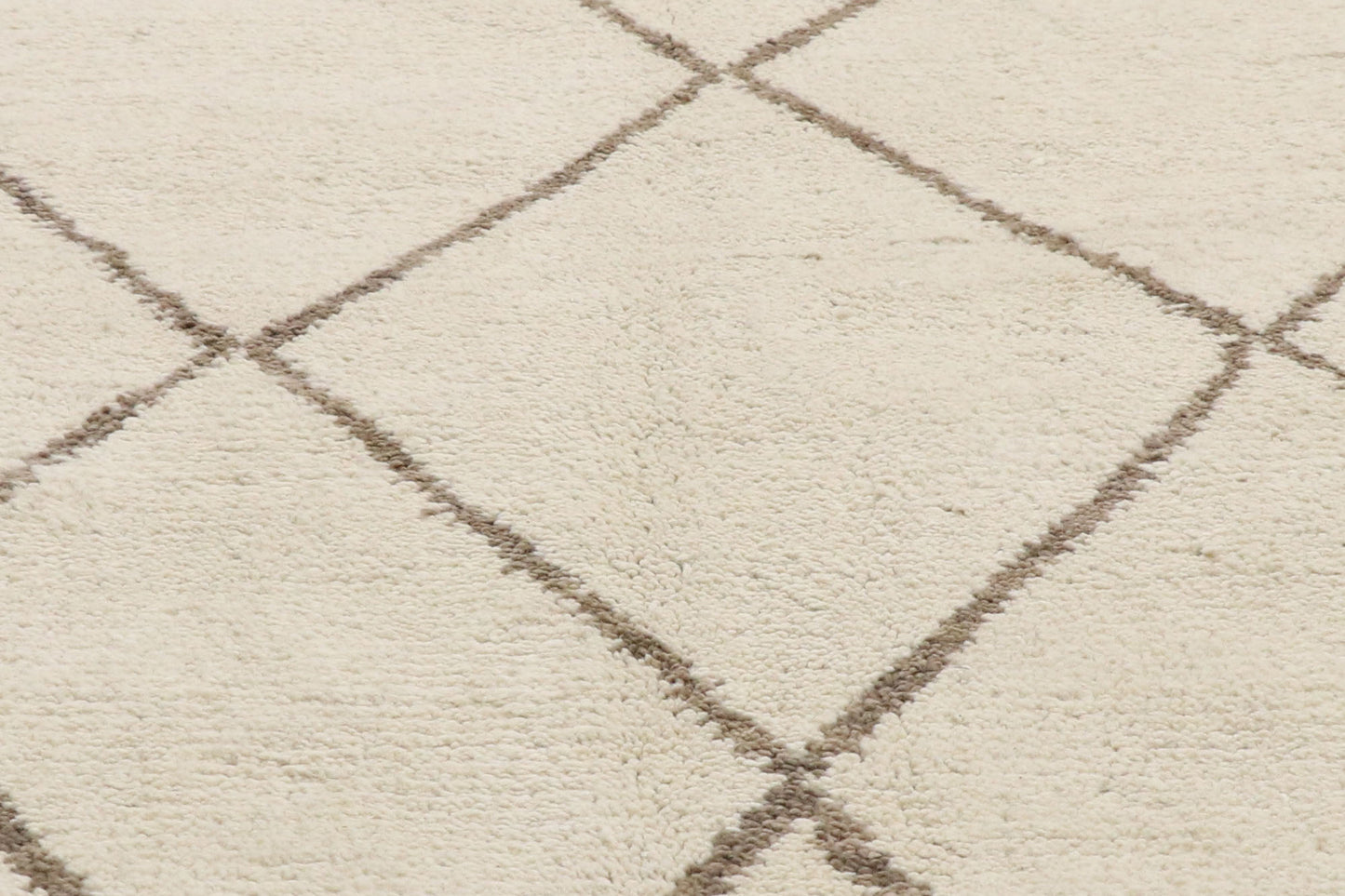10 x 14 - Beige Pakistani Moroccan Rug - 80541