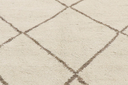 10 x 14 - Beige Pakistani Moroccan Rug - 80541