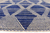 10 x 14 - Blue Pakistani Moroccan Rug - 80563