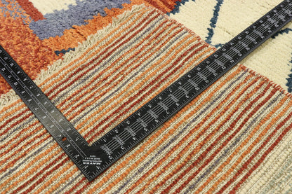 12 x 16 - Beige Pakistani Moroccan Rug - 80573