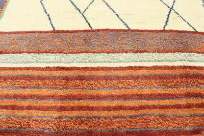 12 x 16 - Beige Pakistani Moroccan Rug - 80573