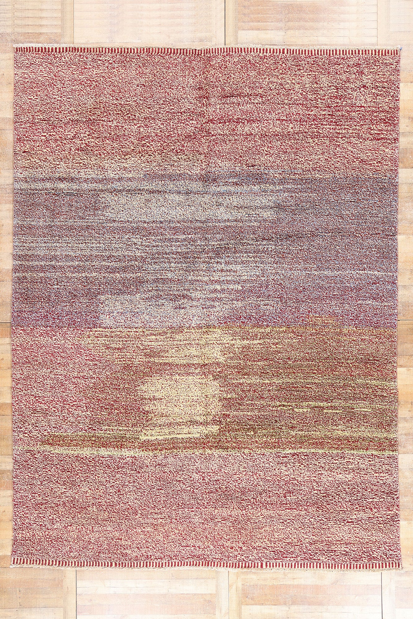 10 x 14 - Multicolor Pakistani Moroccan Rug - 80583