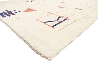 12 x 16 - Beige Pakistani Moroccan Rug - 80667