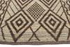 4 x 16 - Brown Pakistani Moroccan Rug - 80778