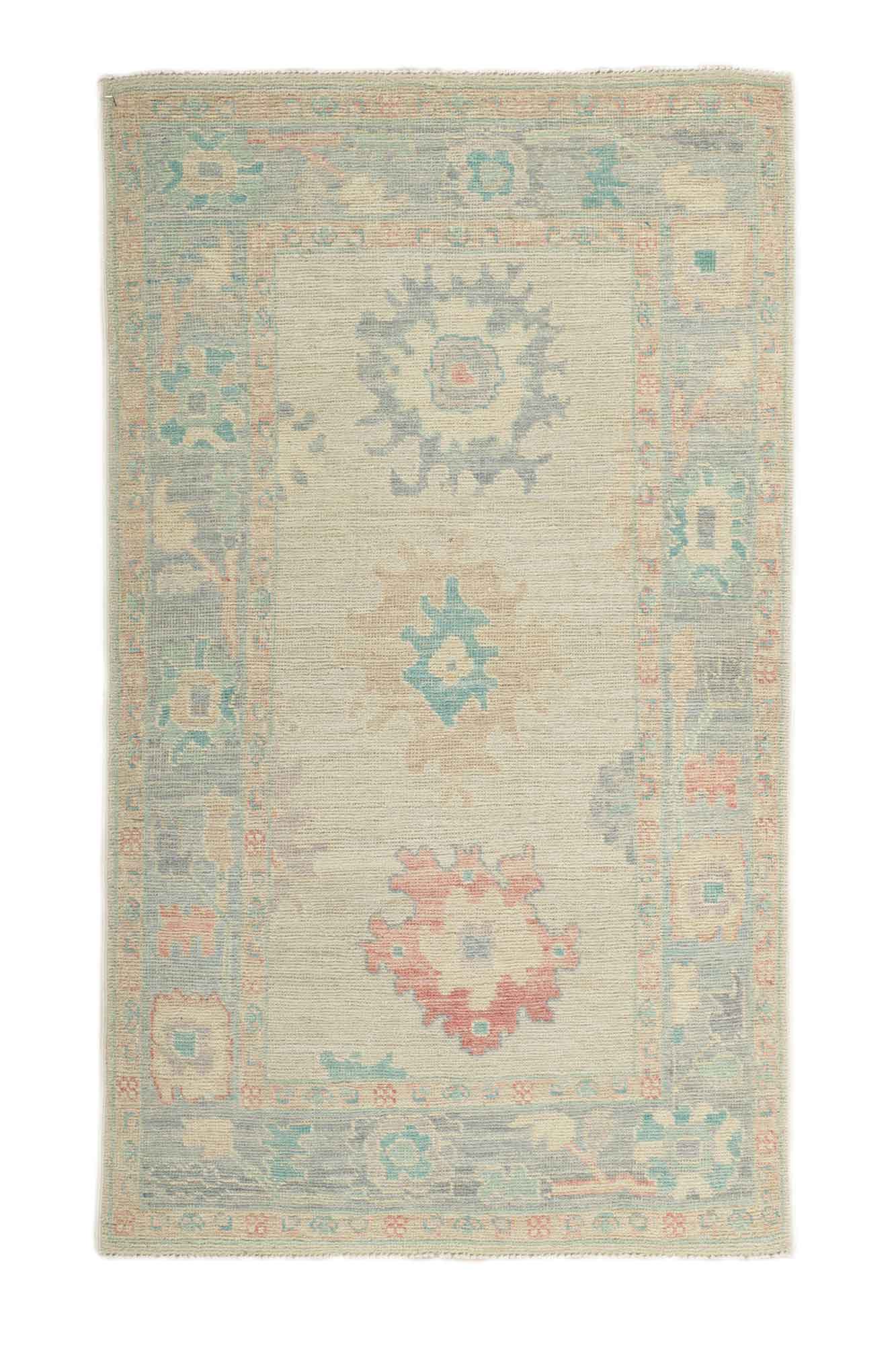 3 x 5 Contemporary Oushak Rug 80849