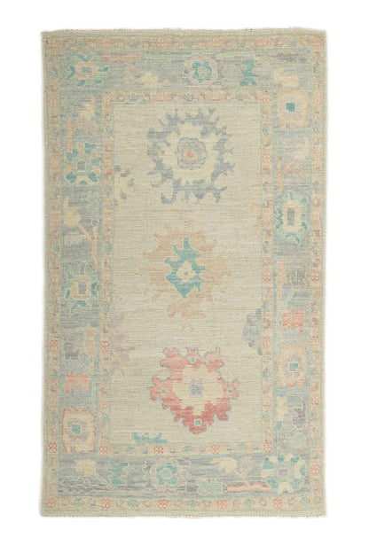 3 x 5 Contemporary Oushak Rug 80849