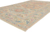 6 x 9 - Multicolor Pakistani Oushak Rug - 80888