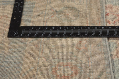 6 x 9 - Blue Pakistani Oushak Rug - 80892