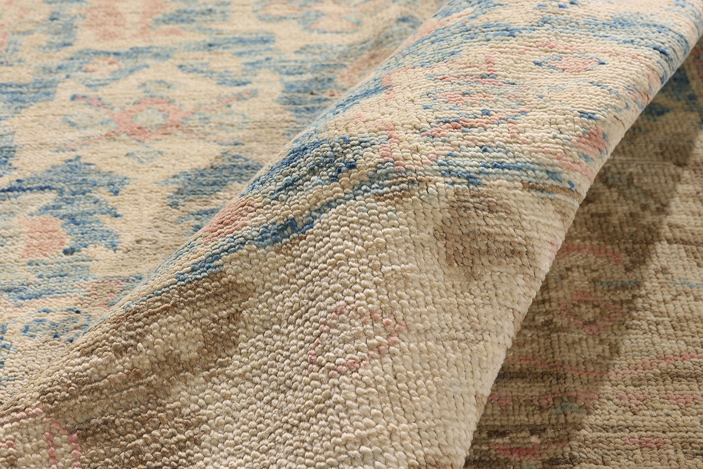 8 x 10 - Blue New Pakistani Oushak Rug - 81172